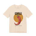 Chilli Vintage Poster T-Shirt — Retro Spicy Pepper Graphic Tee